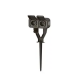 B - PIQUET DE JARDIN PLEXO AVEC