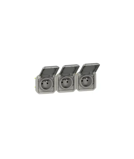 B - PRISE DE COURANT 3X2P+T HORI