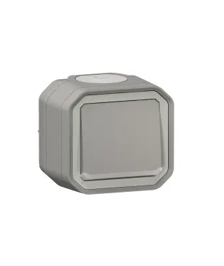 Poussoir NO lumineux étanche Ple