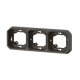 B - SUPPORT PLAQUE ENCASTRE 3 PO