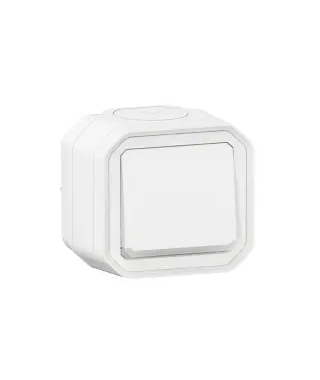 Poussoir NO lumineux étanche Ple