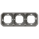 B - SUPPORT PLAQUE ENCASTRE 3 PO