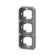 B - SUPPORT PLAQUE ENCASTRE 3 PO