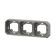 B - SUPPORT PLAQUE ENCASTRE 3 PO