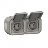 B - PRISE DE COURANT 2X2P+T HORI