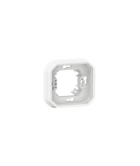 SUPPORT PLAQUE ENCASTRE 1 POSTE