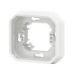 SUPPORT PLAQUE ENCASTRE 1 POSTE