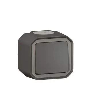 Poussoir NO étanche Plexo 10A IP