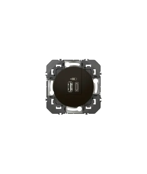 DOUBLE CHARGEUR USB 1 TYPE-A + 1