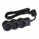 RALLONGE 3X2P+T AVEC CORDON 1,5M