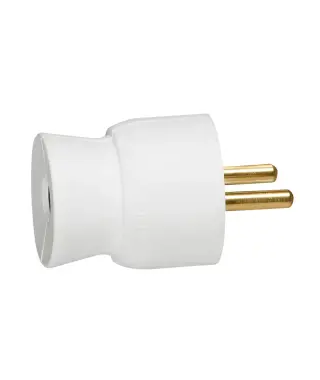 FICHE PLASTIQUE 2P+T 16A A SORTI