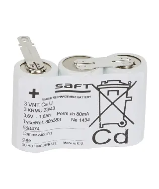 B - BATTERIE NI-CD - POUR BAES+B