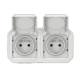 C - DOUBLE PRISE DE COURANT HORI