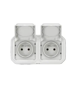 C - DOUBLE PRISE DE COURANT HORI