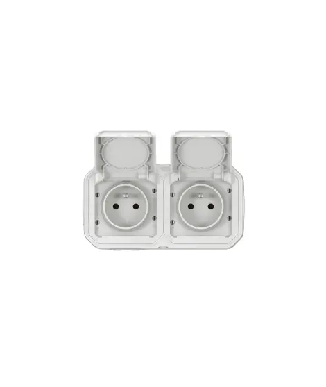 C - DOUBLE PRISE DE COURANT HORI