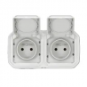 C - DOUBLE PRISE DE COURANT HORI