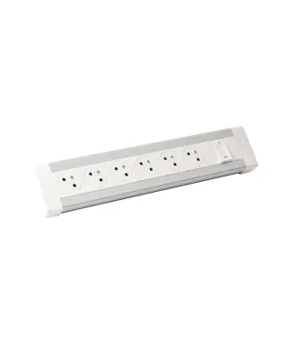 BLOC BUREAU 6X2P+T + 1 INTERRUPT