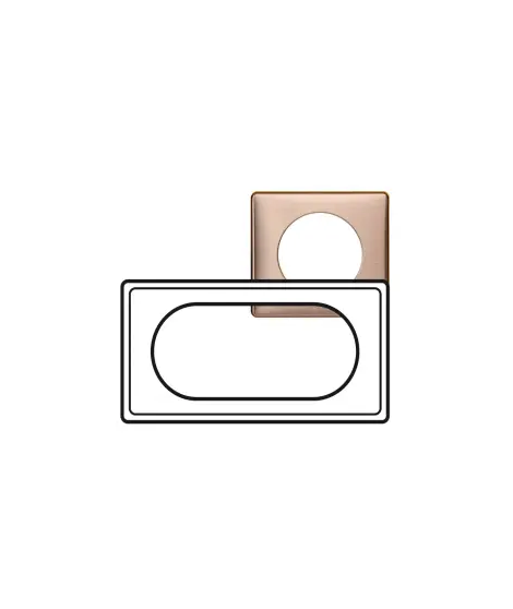 PLAQUE CELIANE METAL 4 A 5 MODUL