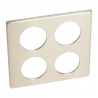 PLAQUE CELIANE METAL 2X2 POSTES