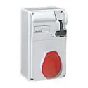 C - COFFRET P17 IP44 AVEC INTERR