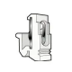 B - FIXOCAP POUR VIS M5 FIXATION