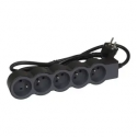 RALLONGE 5X2P+T AVEC CORDON 1,5M