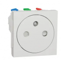 UNICA - PRISE 2P+T - FR - 90° -