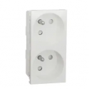 UNICA - PRISE DOUBLE 2P+T - FR -