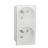 UNICA - PRISE DOUBLE 2P+T - FR -