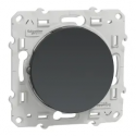 ODACE - BOUTON POUSSOIR - GRIS A