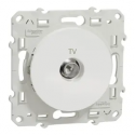 ODACE - PRISE TV SIMPLE BLANCHE