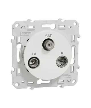 ODACE, PRISE TV/FM/SAT BLANC, 1