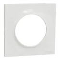 ODACE STYL, PLAQUE BLANC 1 POSTE
