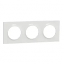 ODACE STYL, PLAQUE BLANC 3 POSTE