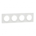ODACE STYL, PLAQUE BLANC 4 POSTE