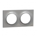 ODACE STYL, PLAQUE ALU 2 POSTES