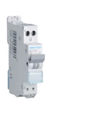 DISJONCTEUR 1P+N 3KA C-6A CONN E