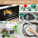 Tefal Ingenio Lot de 5 p, Poeles + Casseroles + Poignée, Induction, Revetement céramique antiadhésif, Fabriquée en France L26…