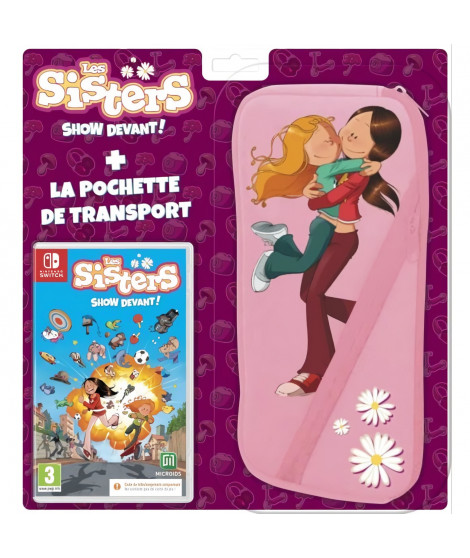Pack Les Sisters: Show devant! - Jeu Nintendo Switch + Housse de transport - Code in a Box