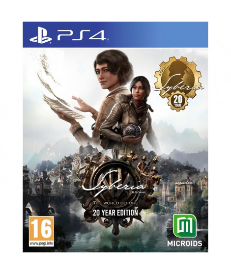 Syberia : The World Before - 20 Years Edition - Jeu PS4