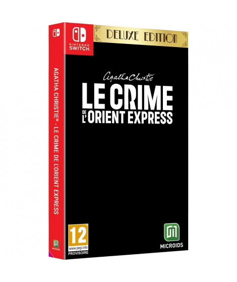 Agatha Christie - Le Crime De L'Orient Express - Deluxe Edition - Jeu Nintendo Switch