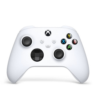 Manette Xbox Series sans fil nouvelle génération  Robot White  Blanc  Xbox Series / Xbox One / PC Windows 10 / Android / iOS