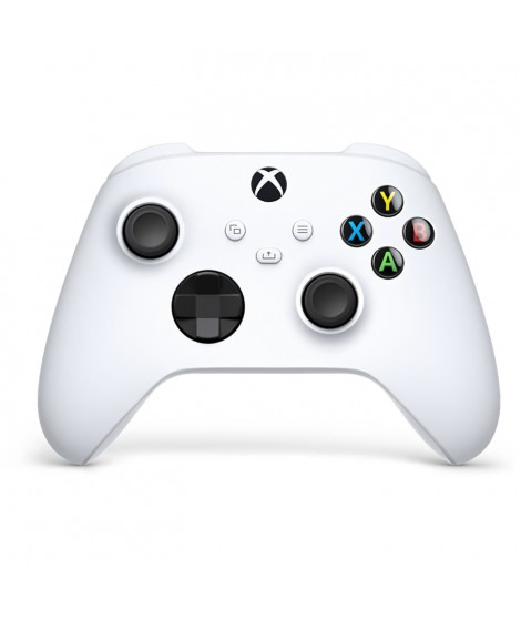 Manette Xbox Series sans fil nouvelle génération  Robot White  Blanc  Xbox Series / Xbox One / PC Windows 10 / Android / iOS