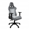 CORSAIR - Chaise bureau - Fauteuil Gaming - TC100 RELAXED - Tissu - Ergonomique - Accoudoirs réglables - Gris/Argent (CF-9900…