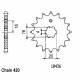 Kit Chaine Origine Suzuki/Kawa Rm/Kx 65 2003 - 13x47 Alu - 420 Sans Joints Toriques