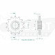 Kit Chaine Origine Honda Xl 1000 Varadero 1999-2004 16x47 - 525 Avec Joints Toriques