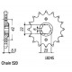 Kit Chaine Honda Xl 600 Lm/Rm 1985-1987 15x40 - 520 Sans Joints Toriques