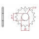 Kit Chaine Origine Triumph Tiger 800 - 16x50 - 525 Avec Joints Toriques