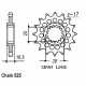 Kit Chaine Origine Ktm 1050 Adventure - 17x42 - 525 Avec Joints Toriques