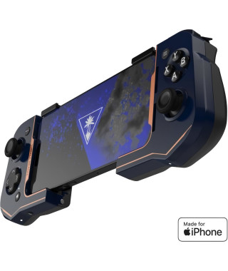 Manette de jeu sans fil - TURTLE BEACH - Atom - Bleu Cobalt - Pour mobile iOS